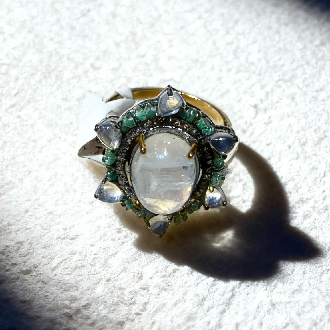 【楚楚珠宝甄选】月光石戒指