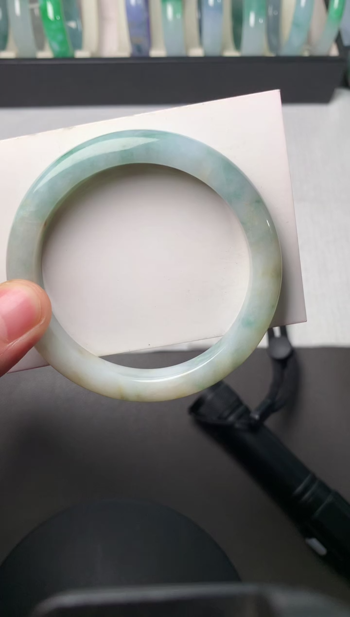 【闪购商品】翡翠手镯未镶嵌58.8*10.2*8.5
