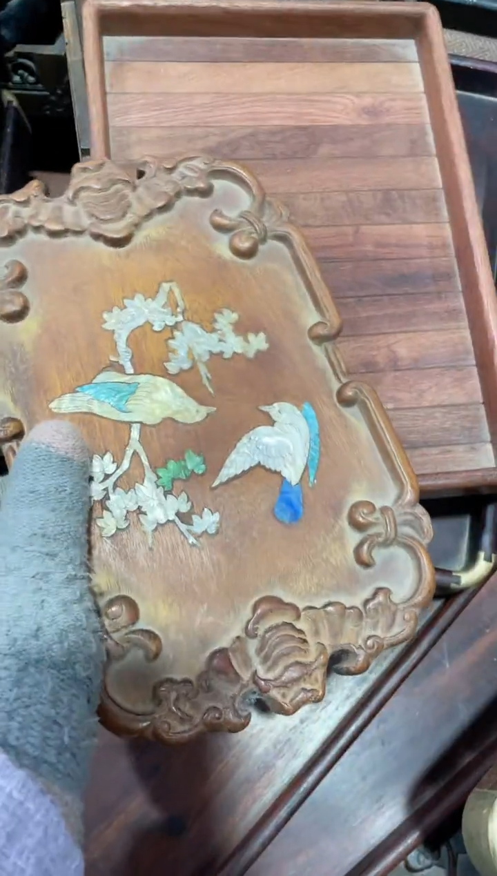 【闪购商品】花梨木类成套家具            