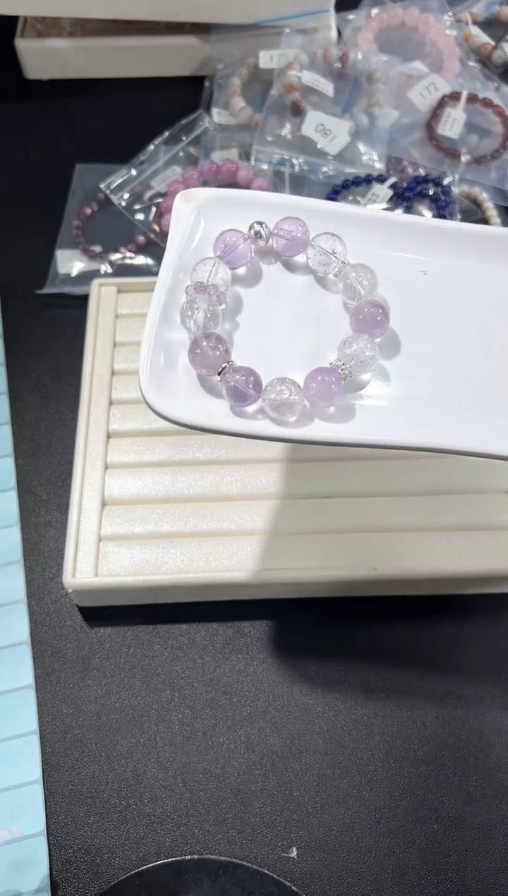 未镶嵌手链水晶82l多样性发其一【1条】默认微瑕