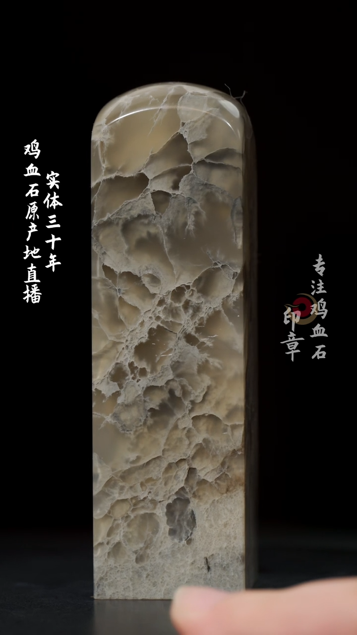 【闪购商品】昌化石蛇皮蜂窝冻印章