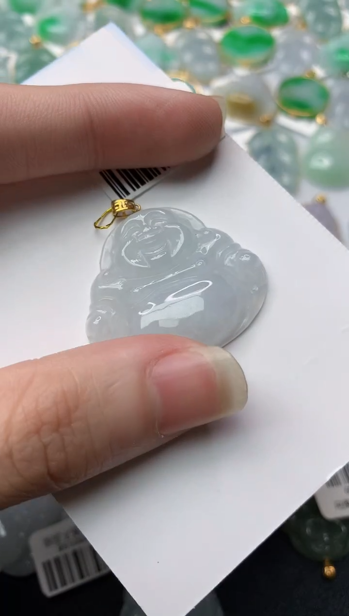 【闪购商品】翡翠颈饰18K金镶嵌61......