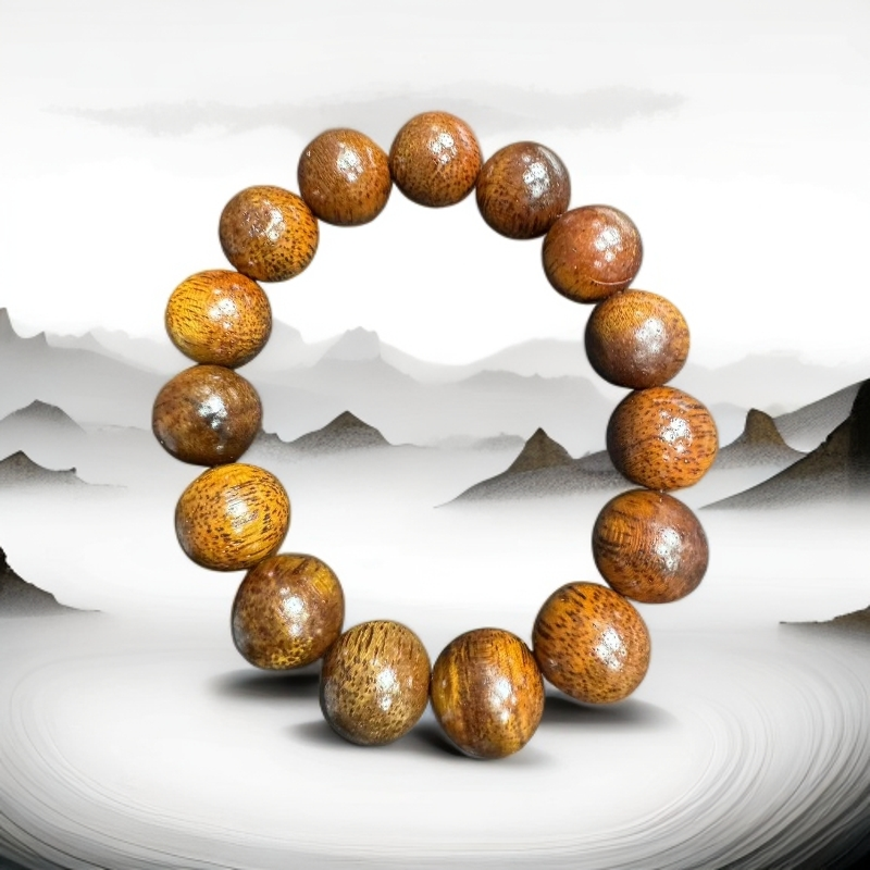 A13软丝沉香木串15mm