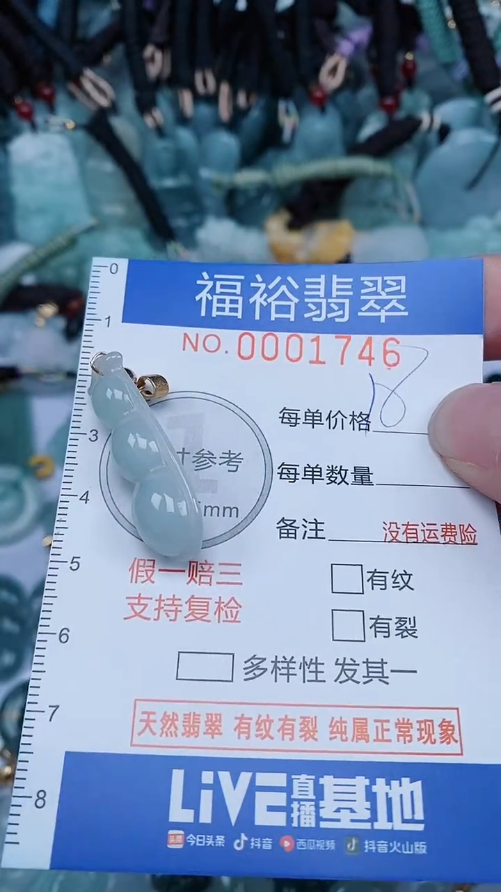 【闪购商品】翡翠颈饰未镶嵌...0001746