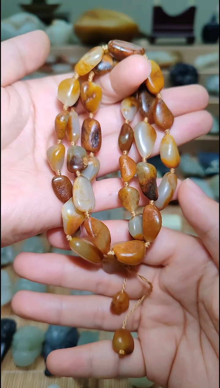 【闪购商品】和田玉项链未镶嵌新疆和田玉原石项链