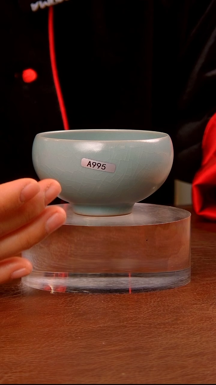 【闪购商品】瓷片995布托微二级鸡心碗杯.....