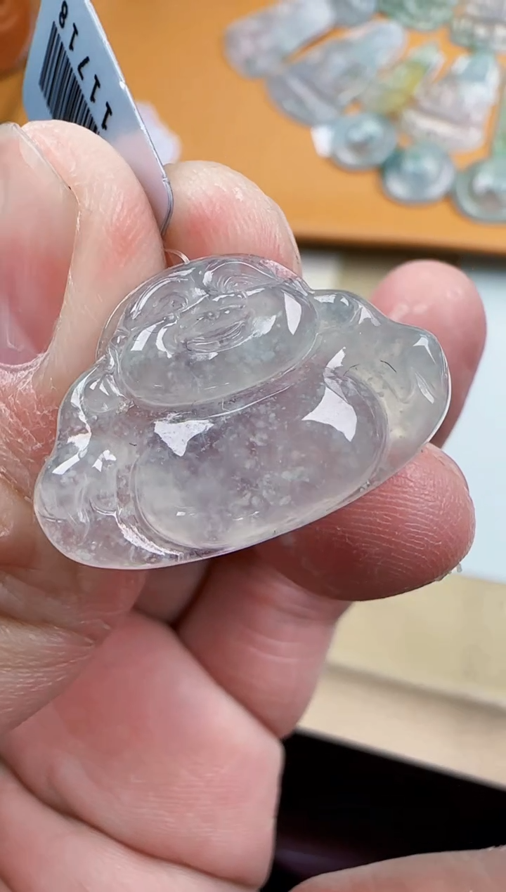 【闪购商品】翡翠颈饰未镶嵌缅甸天然翡翠