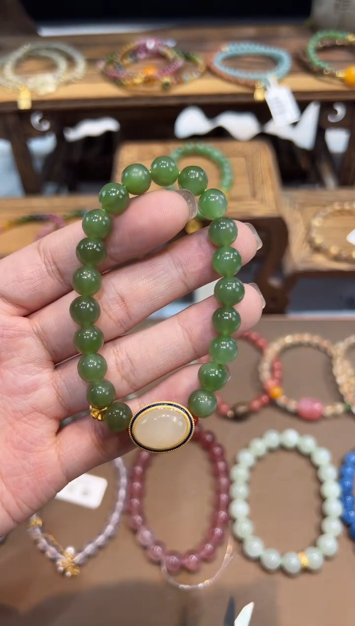 【闪购商品】和田玉手链未镶嵌手饰@@