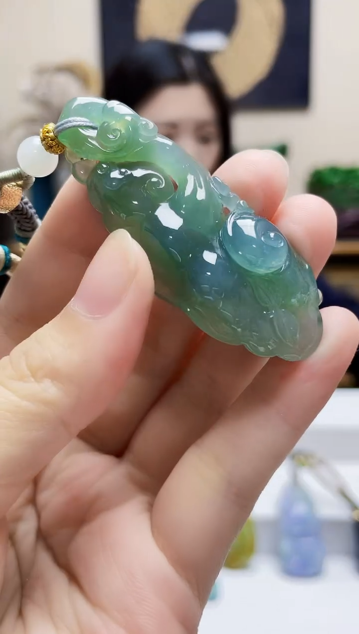 未镶嵌定制翡翠吊坠141