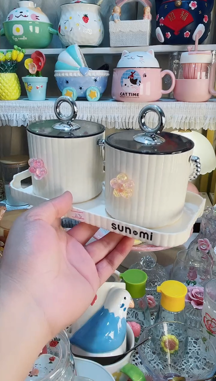 【闪购商品】瓷片糖果罐 质量好发货快放心拍