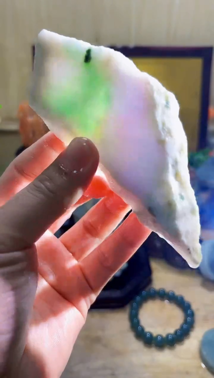 颈饰未镶嵌翡翠A货常星4895