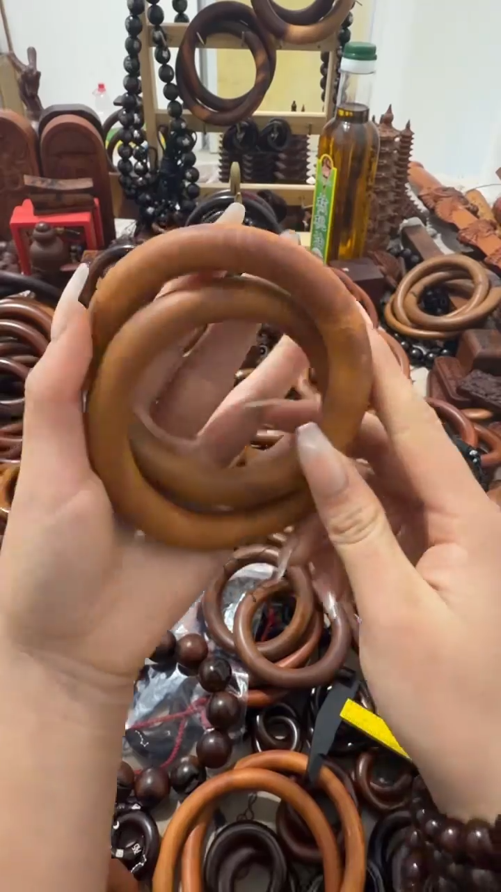 枣木乾坤圈  一物一拍微瑕70