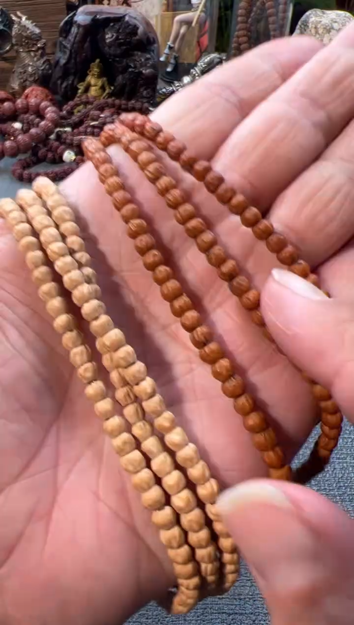 手串柏香籽/百香籽热振百香小金豆长串+礼盒包装