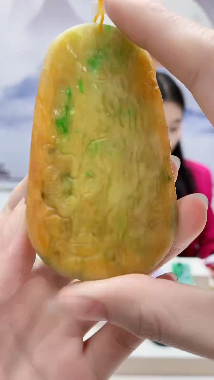 未镶嵌定制翡翠宝****哥4812ry-毛货挂件