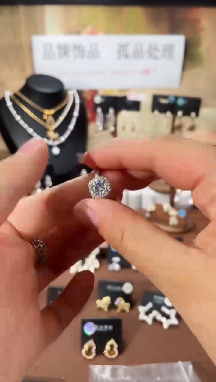 合金925银锆石7513