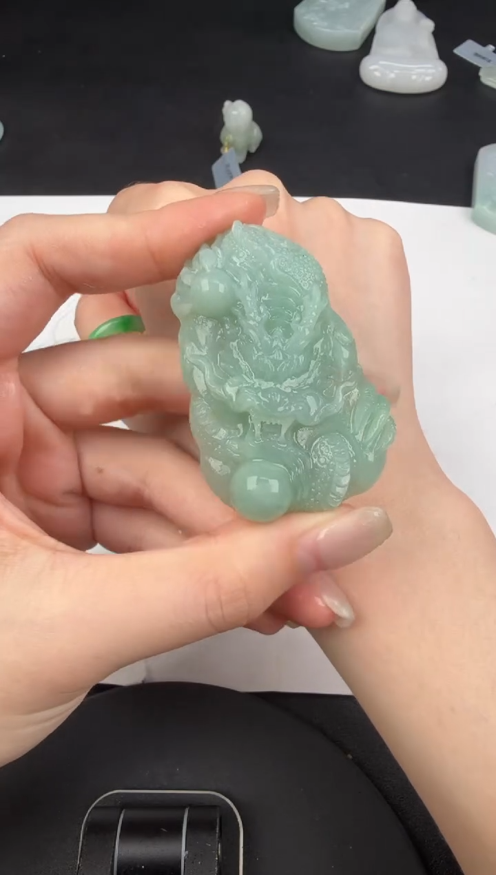 未镶嵌定制翡翠翡翠饰品-164  毛货