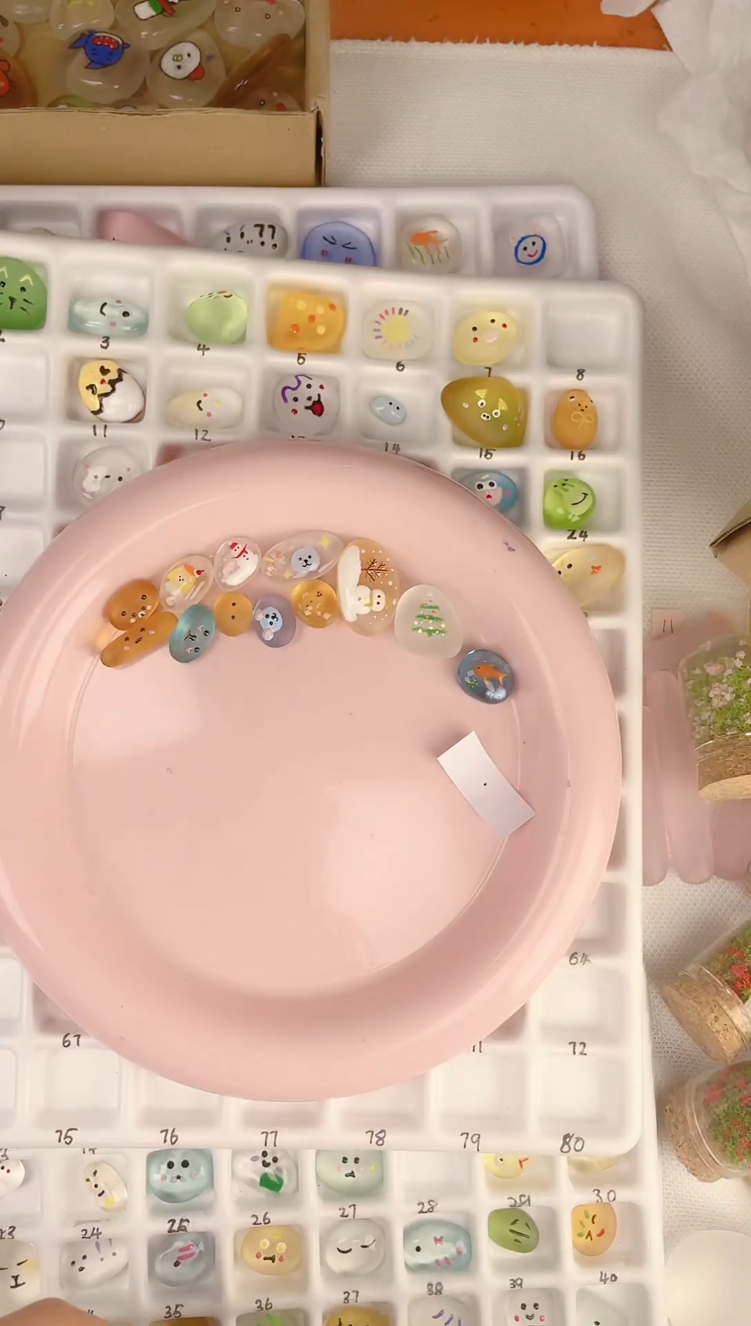 玻璃非金属宠物石头