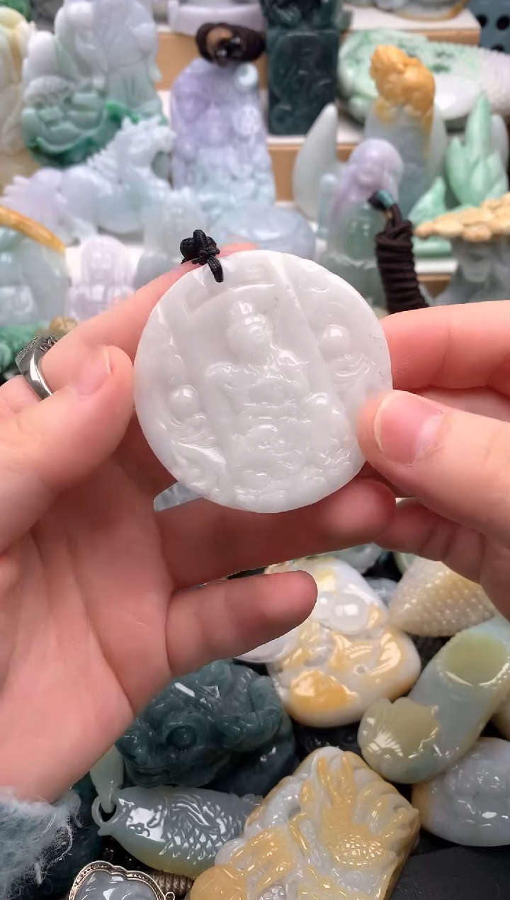 吊坠(不含链)未镶嵌翡翠1