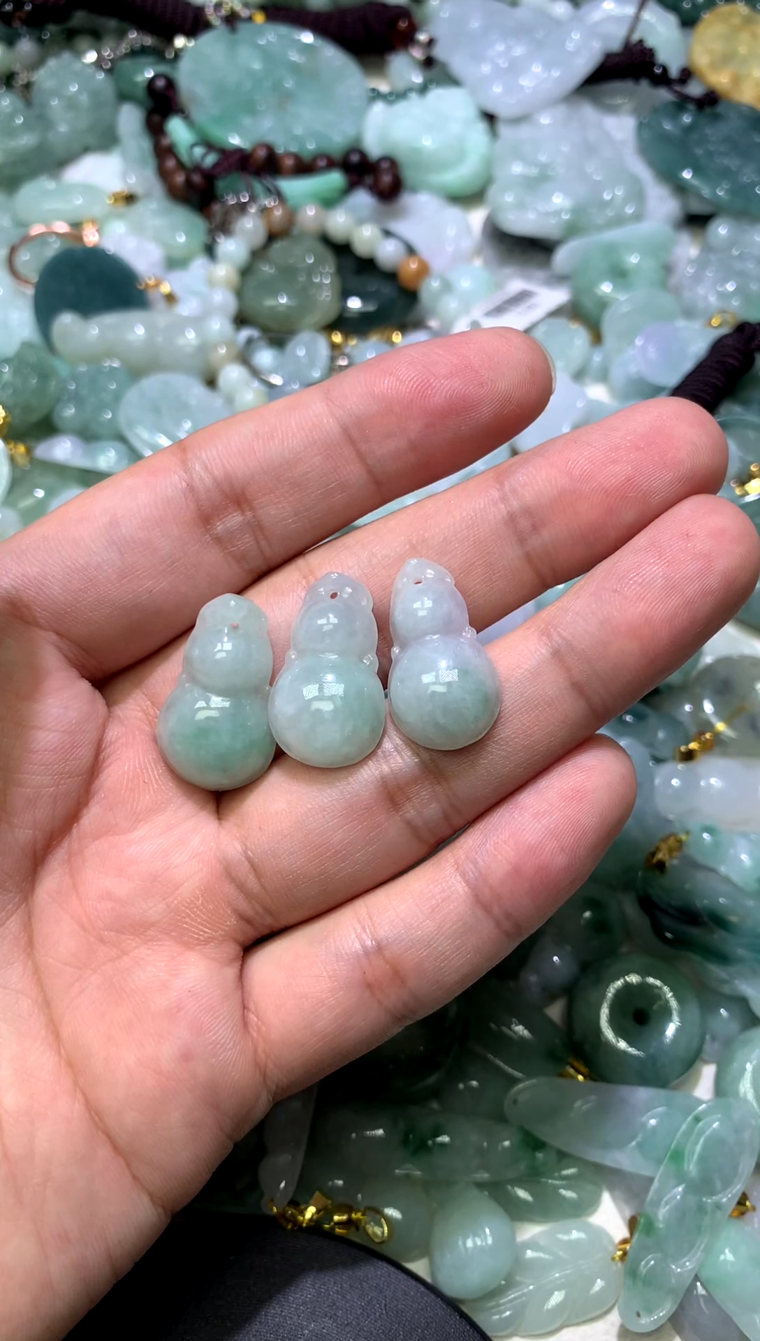 颈饰未镶嵌翡翠安*葫芦