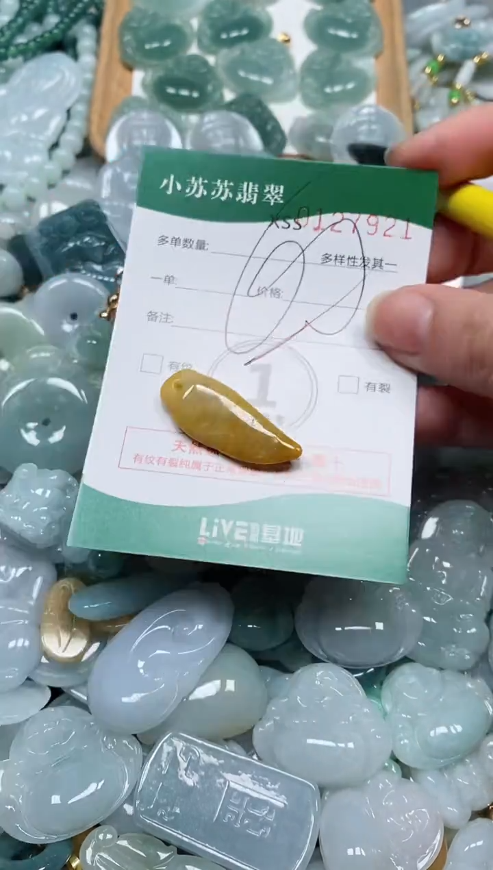 【闪购商品】翡翠颈饰未镶嵌闪购商品0127921