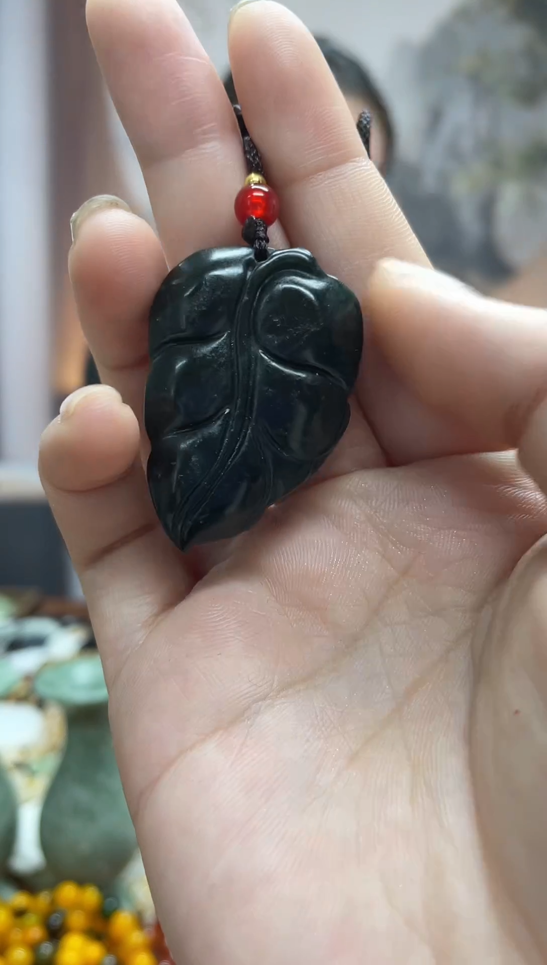 未镶嵌岫玉吊坠·