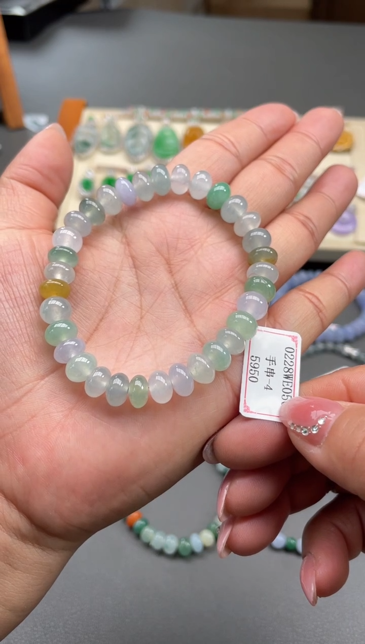 【闪购商品】翡翠手串未镶嵌0228WE050