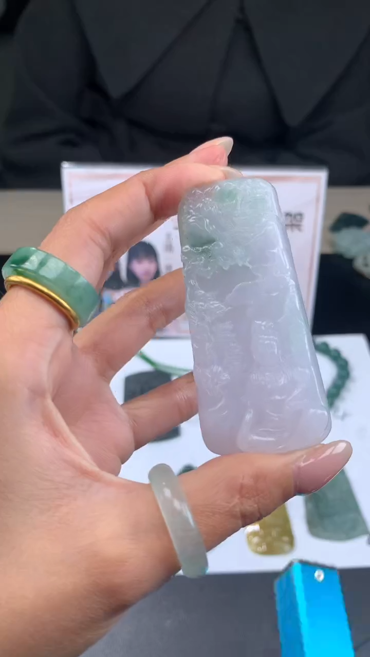 【闪购商品】定制翡翠未镶嵌不退不换CMH1件-A