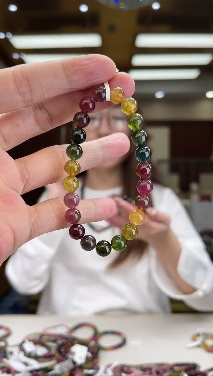 【闪购商品】碧玺/未镶嵌8mm+碧玺单圈26多样性发货