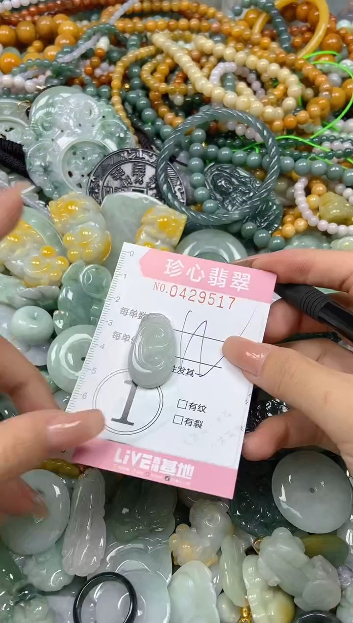 颈饰未镶嵌翡翠闪购0429517