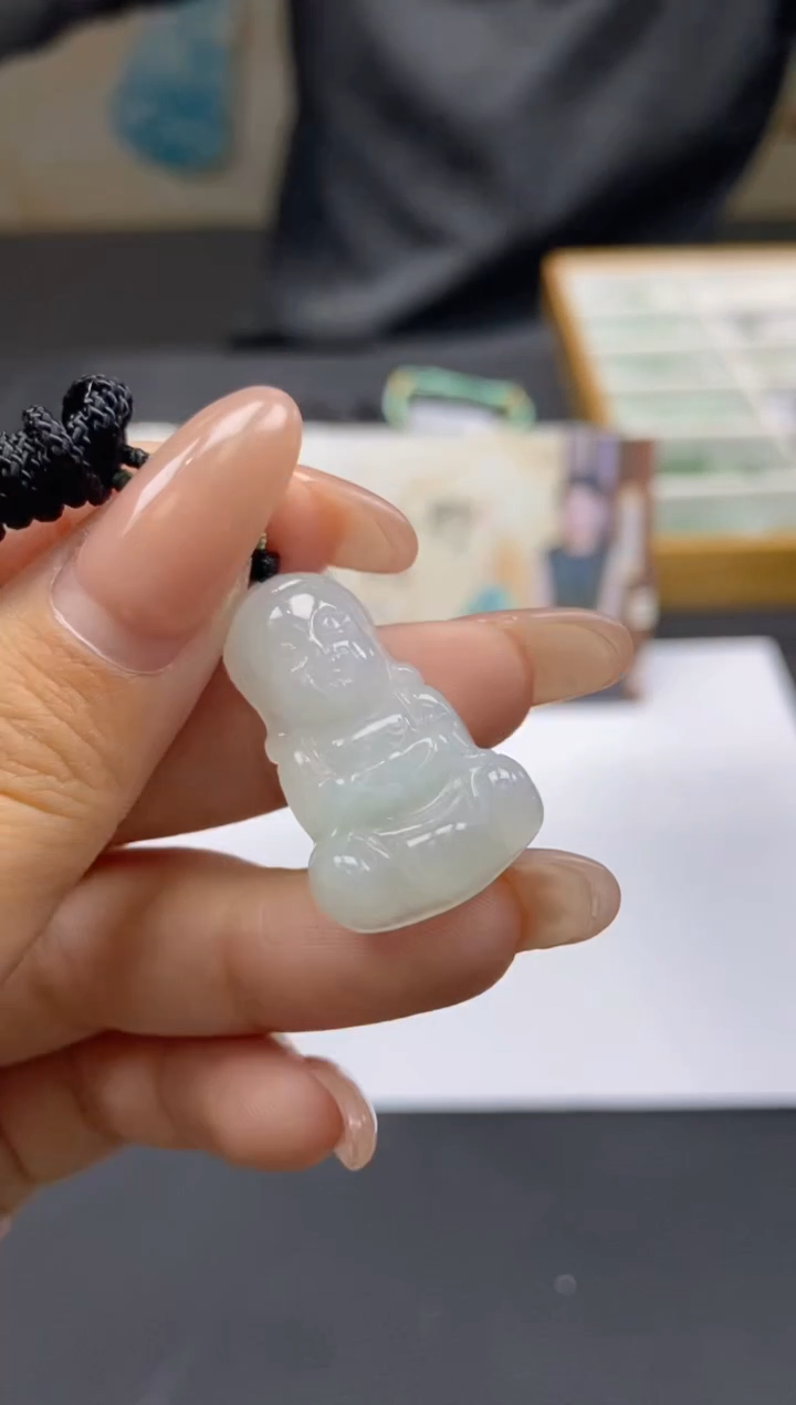 【闪购商品】翡翠颈饰未镶嵌天然翡翠A货21
