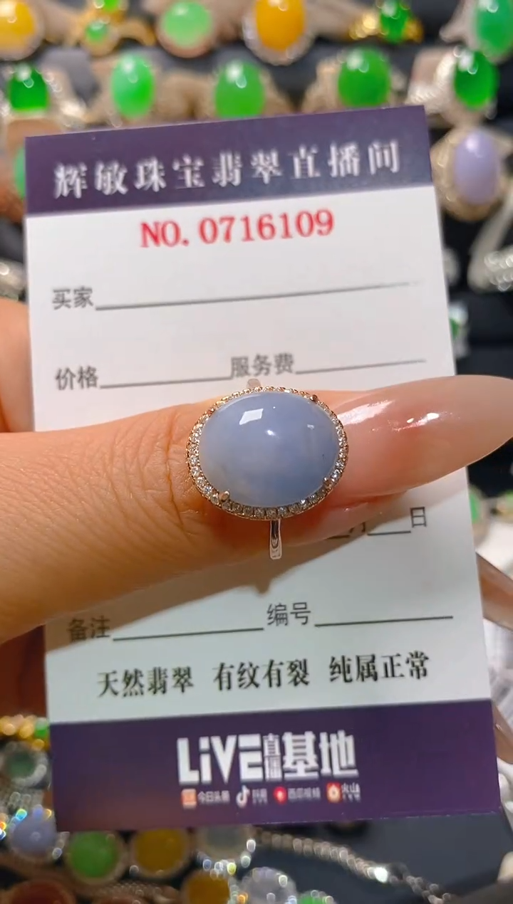 【闪购商品】翡翠耳饰银S925镶嵌天然A货翡翠1
