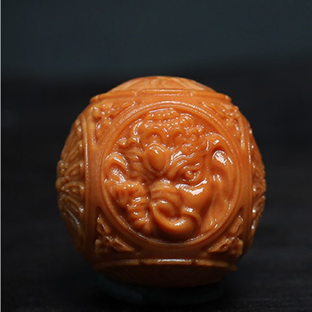 猴头【太阳花象神 小僧】雕刻配饰吊坠单籽单颗文玩盘玩指柔男女款