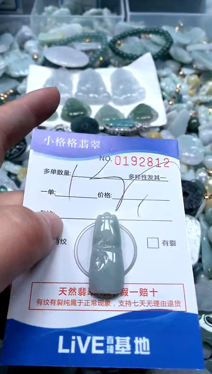 【闪购商品】翡翠颈饰未镶嵌闪购商品0192812