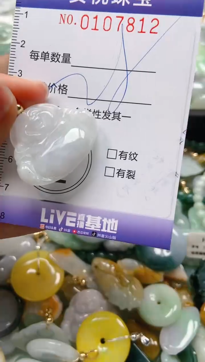 【闪购商品】翡翠颈饰未镶嵌闪购0107812