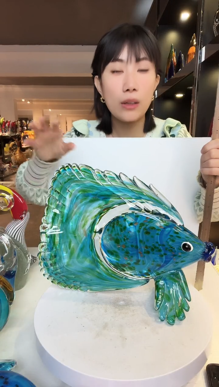 【闪购商品】茶盏琉璃摆件家居摆件