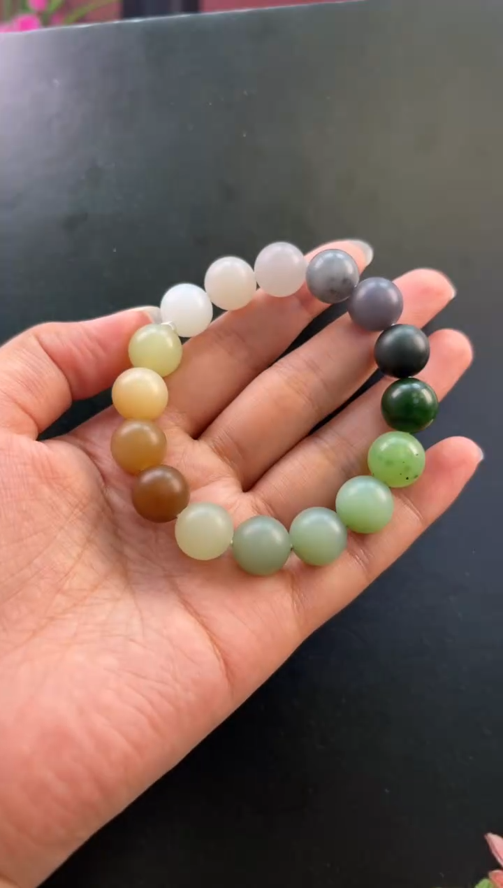 手串未镶嵌和田玉手串