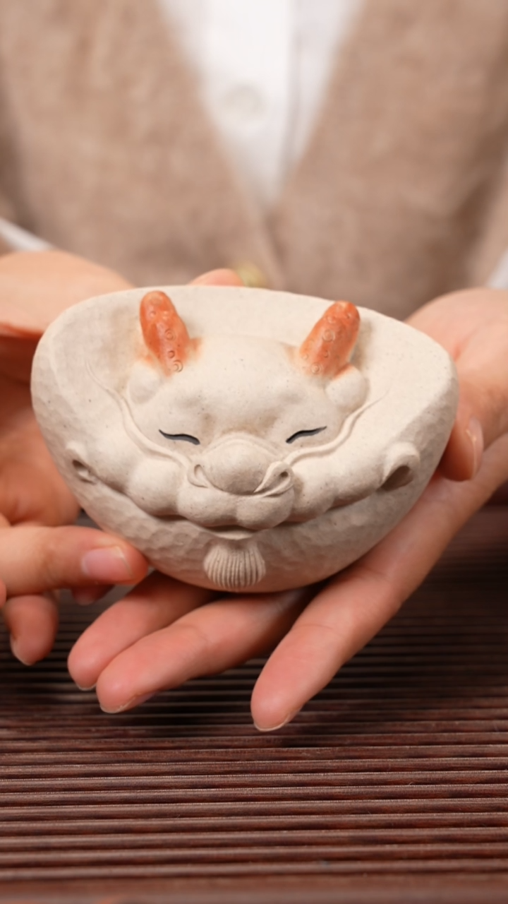 【闪购商品】紫砂茶宠元宝小龙