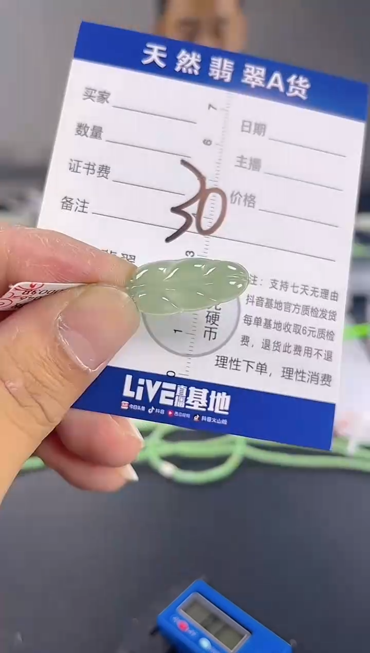 颈饰未镶嵌翡翠天然A货缅甸翡翠   