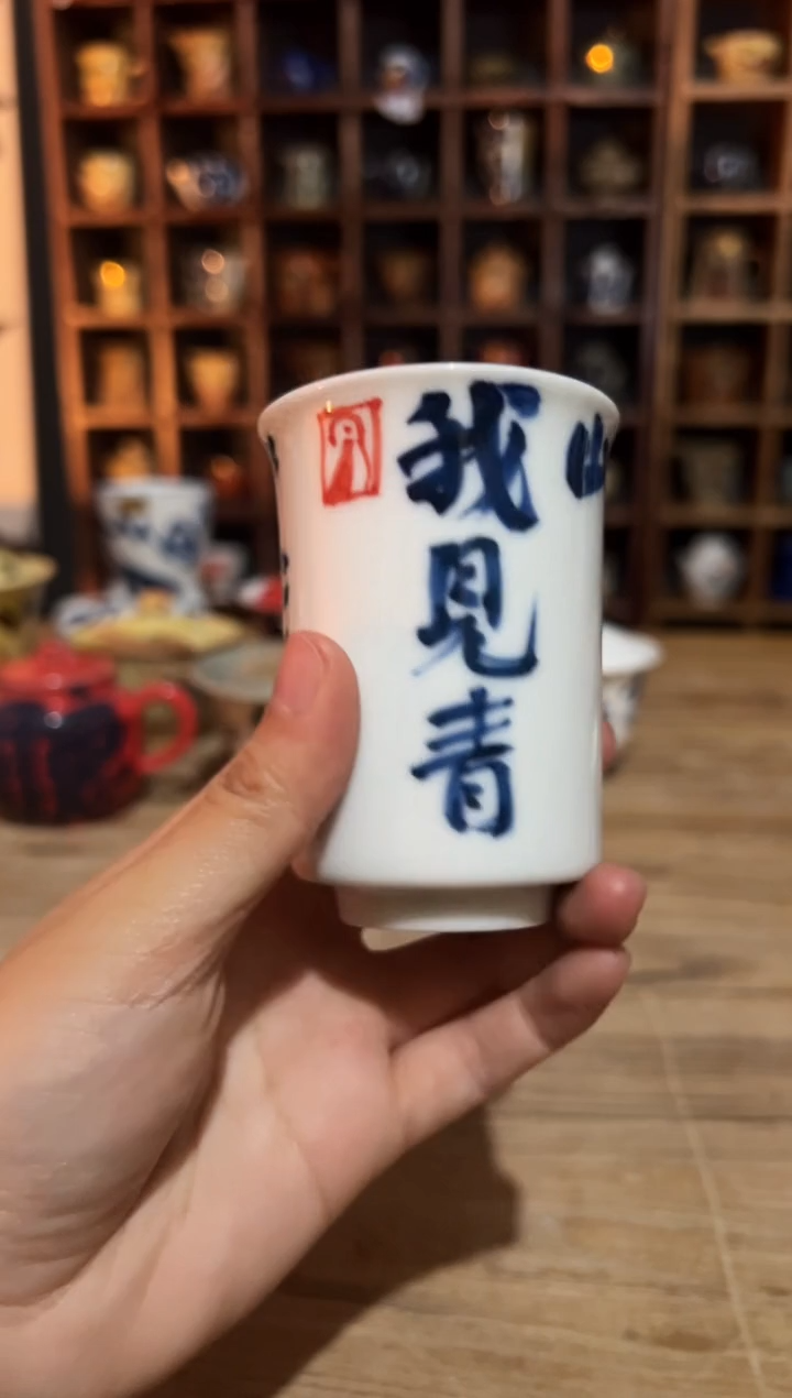 【闪购商品】观云听雨原创手绘茶具