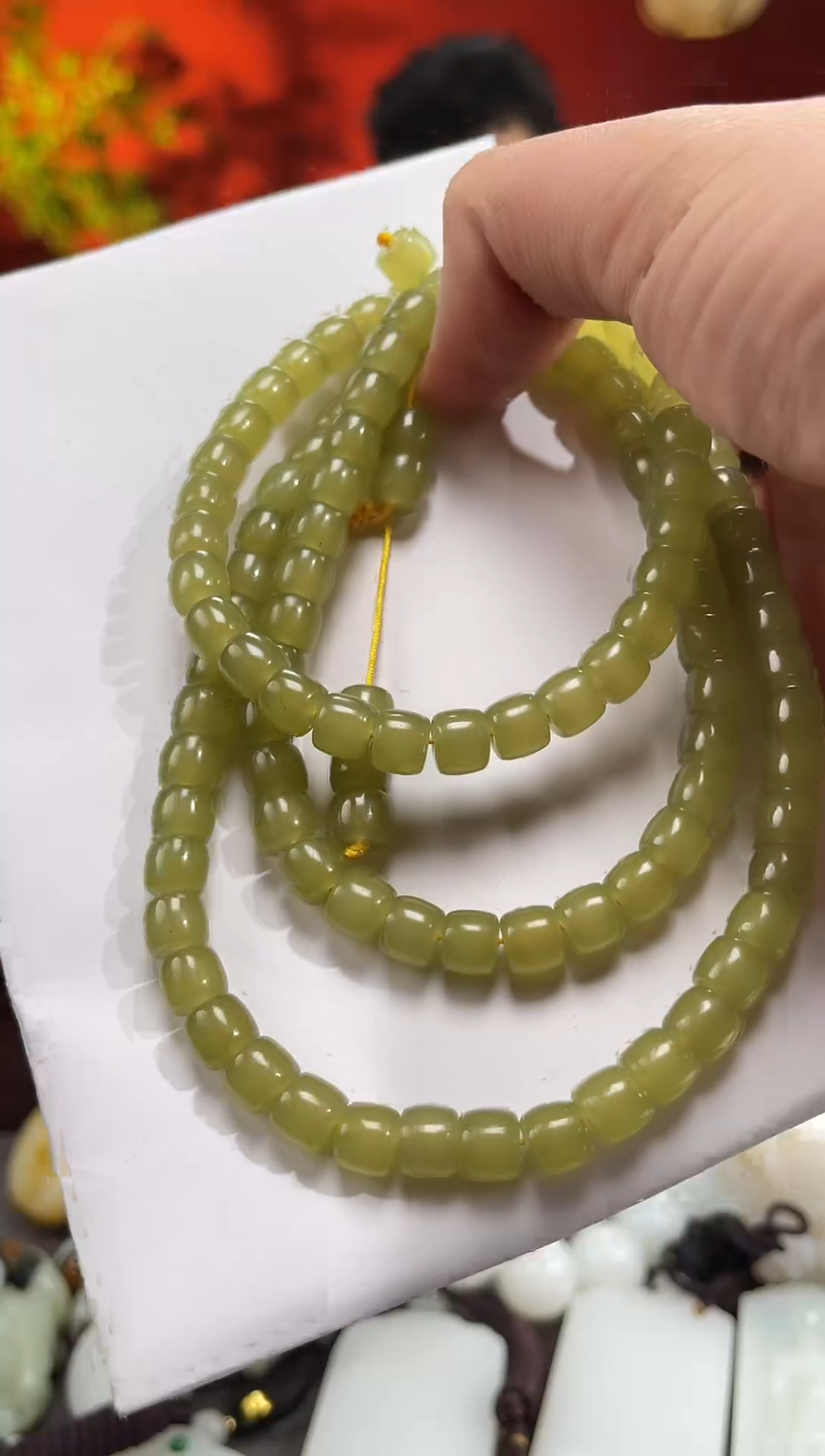 颈饰未镶嵌和田玉半*沙方式发给各个各大公司的高管