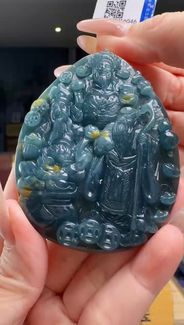 【闪购商品】翡翠颈饰未镶嵌YJ@@960Q3J16046