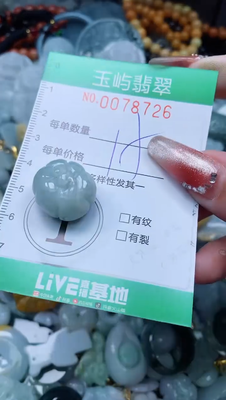 【闪购商品】翡翠颈饰未镶嵌闪购0078726
