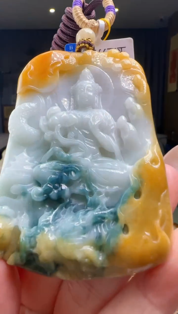 【闪购商品】翡翠颈饰未镶嵌YJ@@960Q3J14858