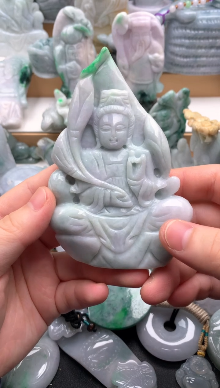 吊坠(不含链)未镶嵌翡翠1