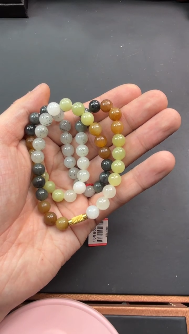 【闪购商品】和田玉项链未镶嵌若羌微色差卡8妈妈链