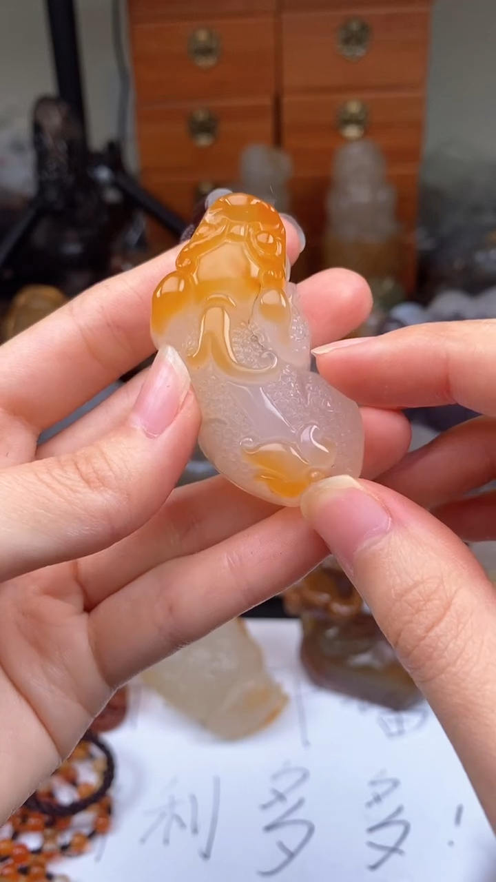 【闪购商品】玛瑙/玉髓颈饰未镶嵌AA