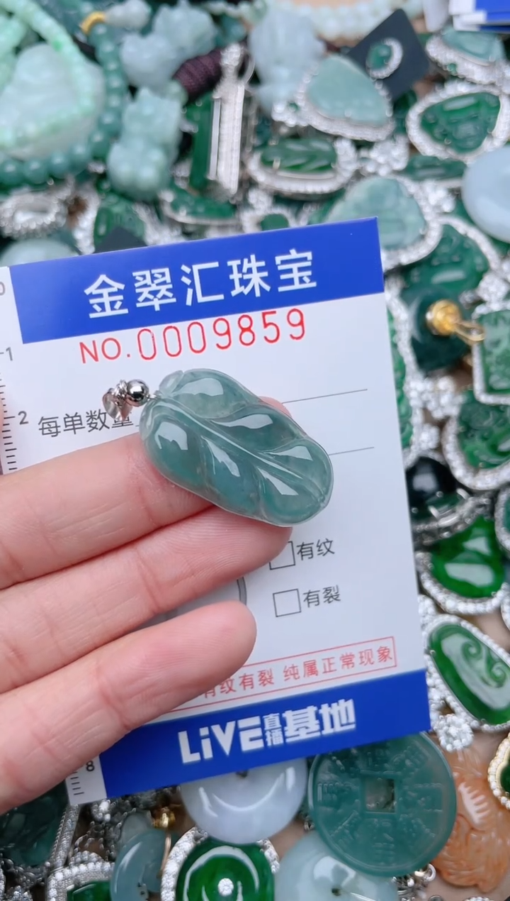 【闪购商品】翡翠颈饰未镶嵌9859.....1
