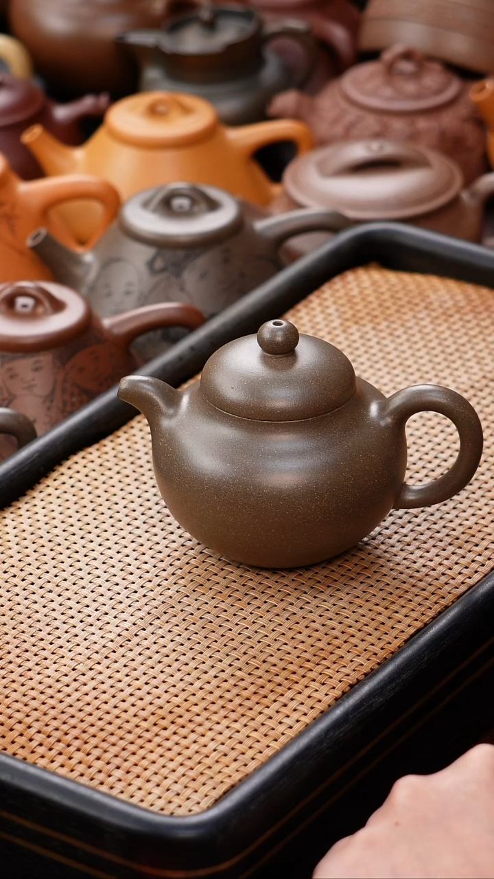 茶壶紫砂柿园210CC