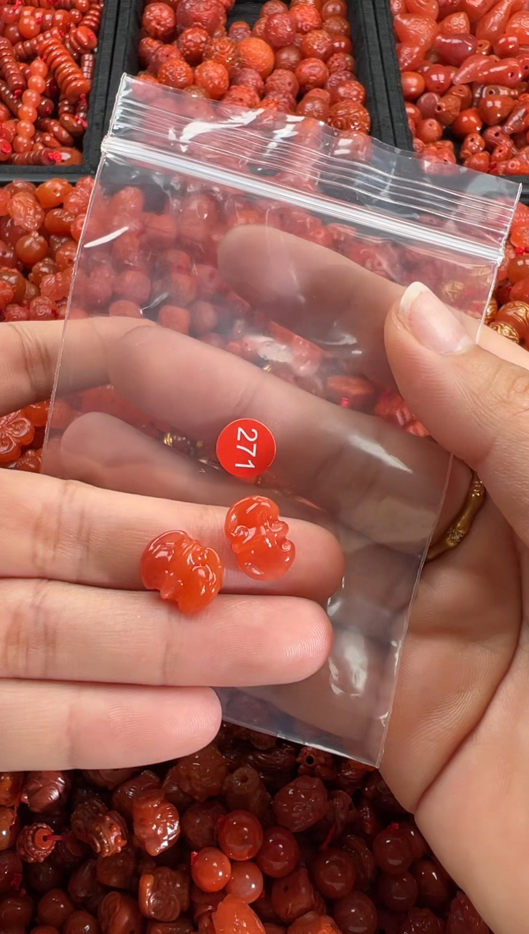 【闪购商品】南红玛瑙颈饰未镶嵌1