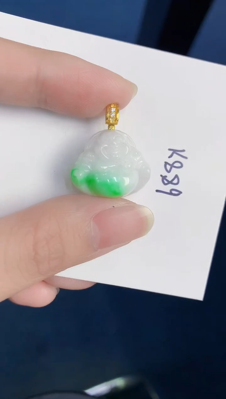 颈饰未镶嵌翡翠天然翡翠缅甸A货